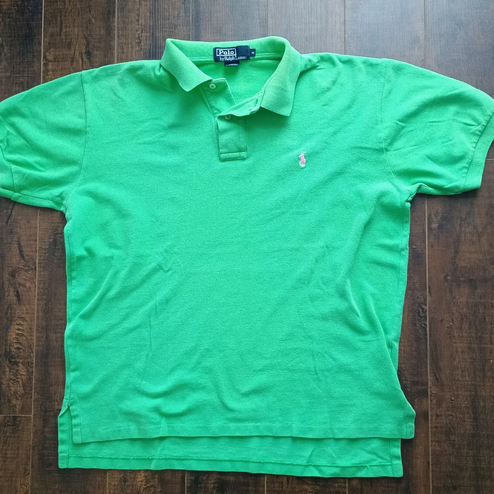 Ralph Lauren Bright Green Polo Shirt